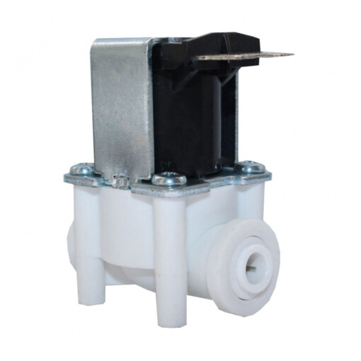 QCF Solenoid Valve 24V 1/4" tube - 1/4" tube FLOW 1500 ml