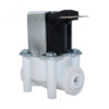 QCF Solenoid Valve 24V 1/4" tube - 1/4" tube FLOW 800 ml