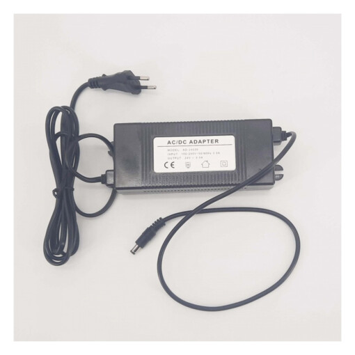 Transformer 24V, 3.0A with electronic connection for housing type system