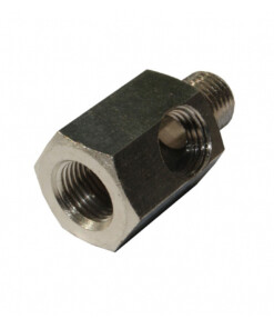 1/4'' x 1/4'' x 1/4'' feed water connector