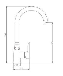 Kitchen faucet ELITE 3 in 1 GLAZED _1