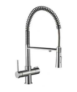 Kitchen faucet DE LUXE 3 in 1 GLAZED