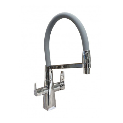 Kitchen faucet DE LUXE 3 in 1 GLAZED