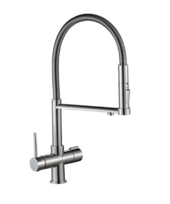 Kitchen faucet DE LUXE 3 in 1 GLAZED