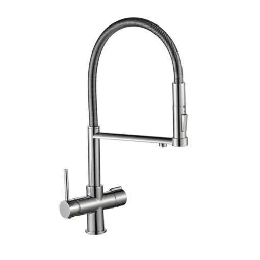 Kitchen faucet DE LUXE 3 in 1 GLAZED