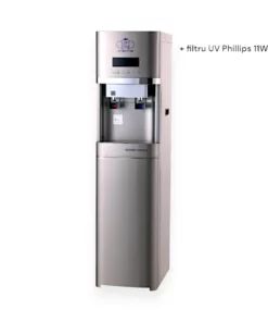 Dozator apă cu sistem de purificare apă prin osmoză inversă LUXE STYLE 75/UV OFFICE STAR - 5,5L GRI